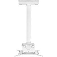 MULTIBRACKETS M Pro HD Series 150-1000 mm Projector Ceiling Mount - White, White