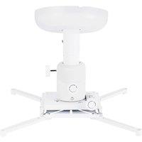 MULTIBRACKETS M Universal 200 Projector Ceiling Mount - White, White
