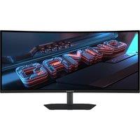 GIGABYTE G34WQC2 Wide Quad HD 34" Curved LED Gaming Monitor - Black, Black