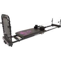 AEROPILATES Reformer 435 Plus Pilates Machine - Black & Pink, Pink,Black