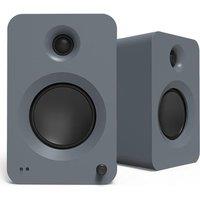 KANTO AUDIO REN Bluetooth Bookshelf Speakers - Matte Grey, Silver/Grey