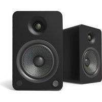 KANTO AUDIO YU6 Powered Bluetooth Bookshelf Speakers - Matte Black, Black