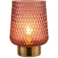 PAULMANN Pauleen Rose Glamour Table Lamp - Pink & Brass