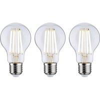 PAULMANN Eco-Line Filament LED Light Bulb - E27, Warm White, Pack of 3