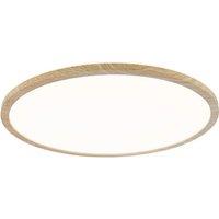 PAULMANN Atria Shine LED Ceiling Lamp - Wood Effect
