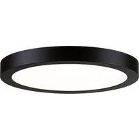PAULMANN Abia Round LED Ceiling Lamp - Black
