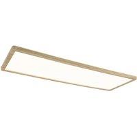 PAULMANN Atria Shine LED Ceiling Lamp - Wood Effect