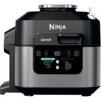 NINJA Speedi 12-in-1 ON500UK Multi-cooker & Air Fryer - Black & Silver, Stainless Steel