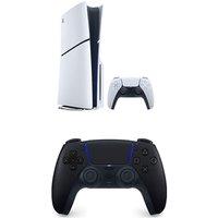 Sony PlayStation 5 Console, PS5 DualSense Wireless Controller (Black) & EA Sports FC 26 Bundle, White