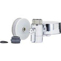 TAPPWATER EcoPro Compact Water Filter - Starter Pack, Chrome Silver