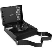 Victrola Revolution Go Portable Belt Drive Bluetooth Turntable - Black, Black