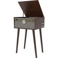 VICTROLA Century VTA-835SB-WLN Belt Drive Bluetooth Music Centre - Walnut, Brown