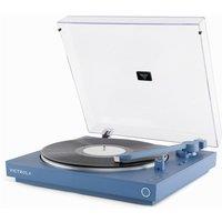 VICTROLA Automatic VPT-800 Belt Drive Bluetooth Turntable - Blue, Blue