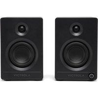 VICTROLA Tempo VPS-400 Bluetooth Bookshelf Speakers - Black, Black