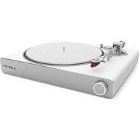 Victrola Stream Pearl for Sonos Belt Drive Turntable - White & Silver, Silver/Grey,White