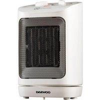Daewoo HEA1975GE Ceramic Fan Heater - White, White