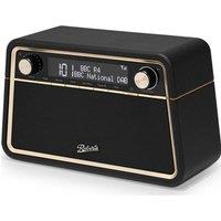 ROBERTS Reva DAB Retro Bluetooth Radio - Black, Black