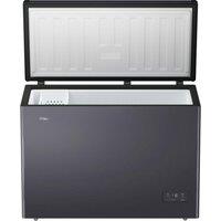HAIER HCE300NFEK Chest Freezer - Dark Inox, Silver/Grey