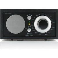 TIVOLI Model One M1BT-0181-ROW FM/AM Bluetooth Radio - Black Ash & Black Silver, Silver/Grey,Black