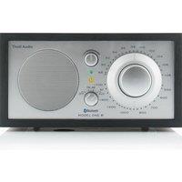 TIVOLI Model One M1BT-0183-ROW FM/AM Bluetooth Radio - Black Ash & Silver, Silver/Grey,Black