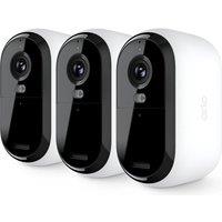 ARLO Essential 2K Quad HD WiFi Security Camera - 3 Cameras, White, White