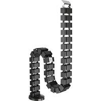 FELLOWES CableSpine Cable Management Tube - Black