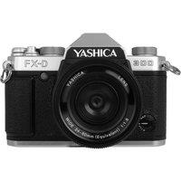 YASHICA FX-D 300 Digital Film Simulation Camera - Silver & Black, Black,Silver/Grey