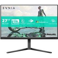 PHILIPS Evnia 3000 27M2N3800A 4K Ultra HD 27" WLED Dual-Mode Gaming Monitor - Charcoal, Silver/Grey