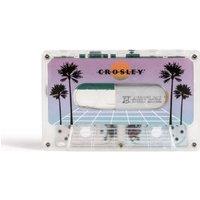 CROSLEY Cassette Tape CR3045A Portable Bluetooth Speaker - Vaporwave Translucent, Black