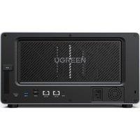UGREEN NASync DXP8800 Plus NAS Enclosure - 8 Bay, Grey, Silver/Grey