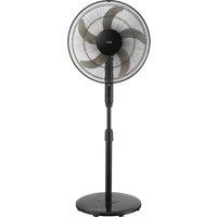 LOGIK L16PFB26 16" Pedestal Fan - Black, Silver/Grey,White