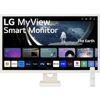 LG MyView 32SR50F-W Full HD 32" IPS LED Smart Monitor - White, White