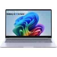 SAMSUNG Galaxy Book4 Edge 15.6 Refurbished Laptop, Copilot PC - Snapdragon X, 256 GB UFS, Sapphire Blue (Very Good Condition), Blue