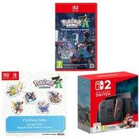 NINTENDO Switch 2, Mario Kart World, Pokmon Legends: Z-A & Sticker Bundle, Black