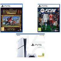 Sony PlayStation 5 with EA Sports FC 26 & Harry Potter: Quidditch Champions Deluxe Edition Bundle