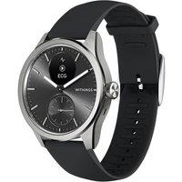 WITHINGS ScanWatch 2 Hybrid Smart Watch - Black, 42 mm, Black,Silver/Grey