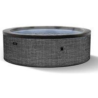 WAVE Tahoe 4-Person Eco Foam Smart Hot Tub - Flint grey