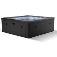 WAVE Garda Eco Foam Smart Hot Tub - Charcoal Black