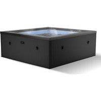 WAVE Garda Eco Foam Smart Hot Tub - Charcoal Black
