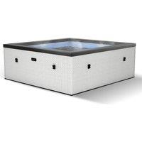 WAVE Garda Eco Foam Smart Hot Tub - Pebble White