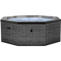 WAVE Como Eco Foam Smart Hot Tub - Flint Grey