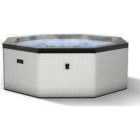 WAVE Como Eco Foam Smart Hot Tub - Graphite Grey