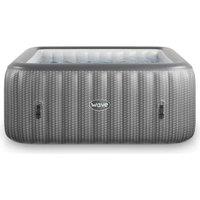 WAVE Pacific Inflatable Hot Tub - Grey Rattan