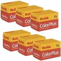 KODAK Color Plus 200 35 mm Film Pack of 6, White