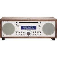 Tivoli Music System+ Bluetooth All-in-One Traditional Hi-Fi System - Walnut & Beige, Brown,White
