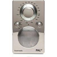 TIVOLI PAL BT DAB/FM Portable Bluetooth Radio - Chrome, Silver/Grey