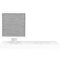 TIVOLI Revive Bluetooth Speaker with Wireless Charging Pad & LED Lamp - White & Grey, Silver/Grey,White