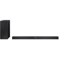 SHARP HT-SBW320 2.1 Sound Bar with Dolby Atmos & DTS Virtual:X, Black