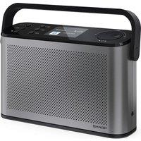 SHARP Osaka DR-P540 Portable DABﱓ Bluetooth Radio - Storm Grey, Silver/Grey