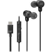 JVC HA FR29UC USB-C Earphones - Black, Black